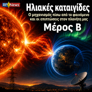Ηλιακές καταιγίδες: Από τον μηχανισμό γέννησής τους μέχρι τις επιπτώσεις στη Γη. Μέρος Β