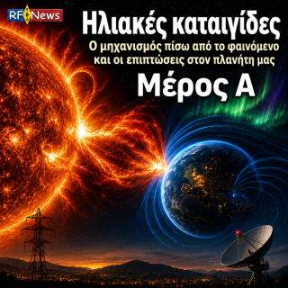 Ηλιακές καταιγίδες: Από τον μηχανισμό γέννησής τους μέχρι τις επιπτώσεις στη Γη. Μέρος Α